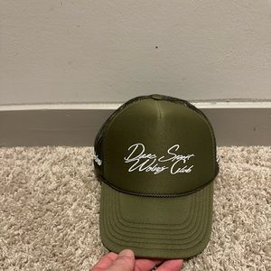 Darc Sport adjustable Trucker Hat; Green